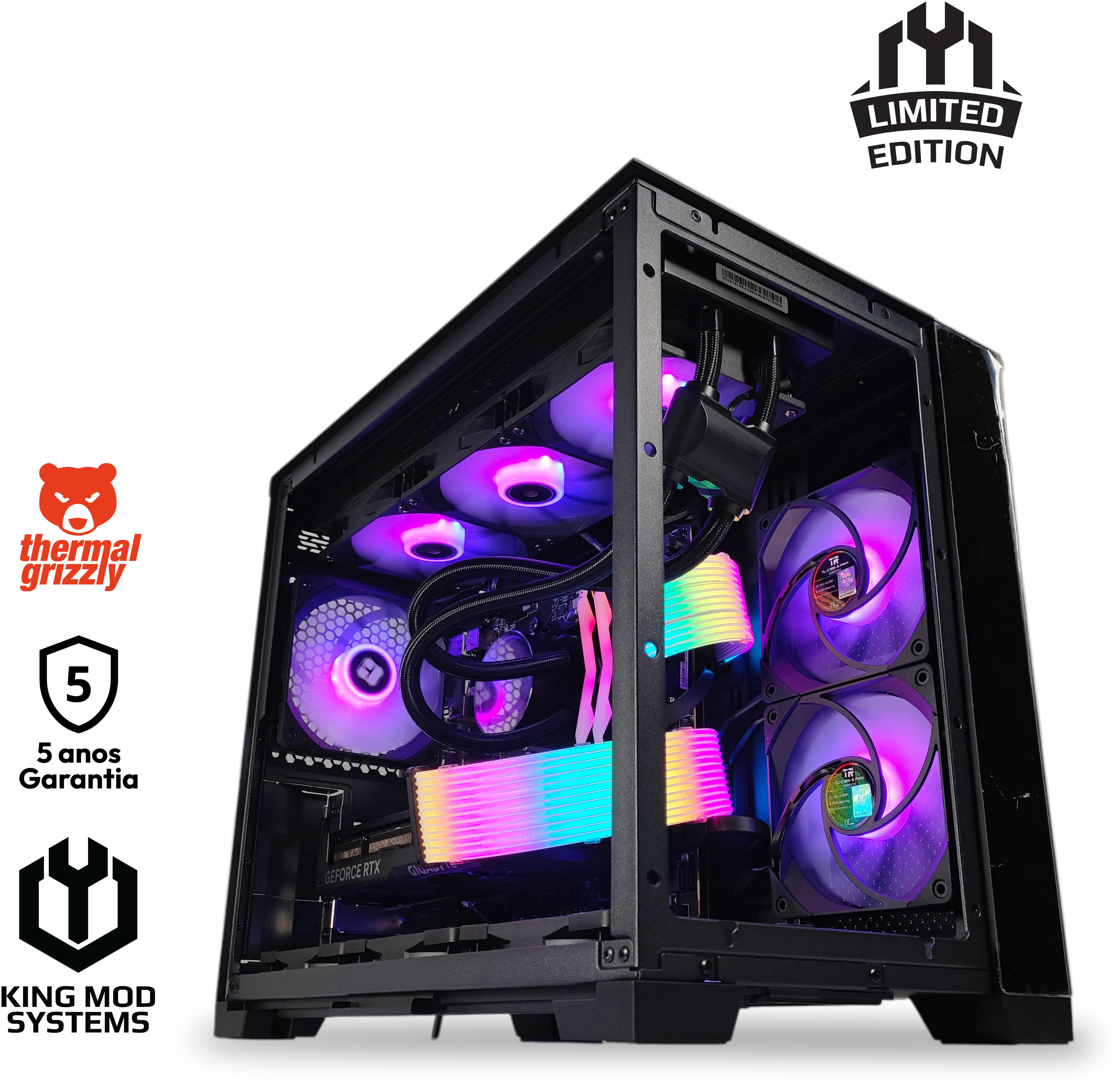 Ordenador King Mod Limited-PC Ryzen 7 7700X 32GB DDR5 1TB RTX 4060 Ti 16GB WiFi W11