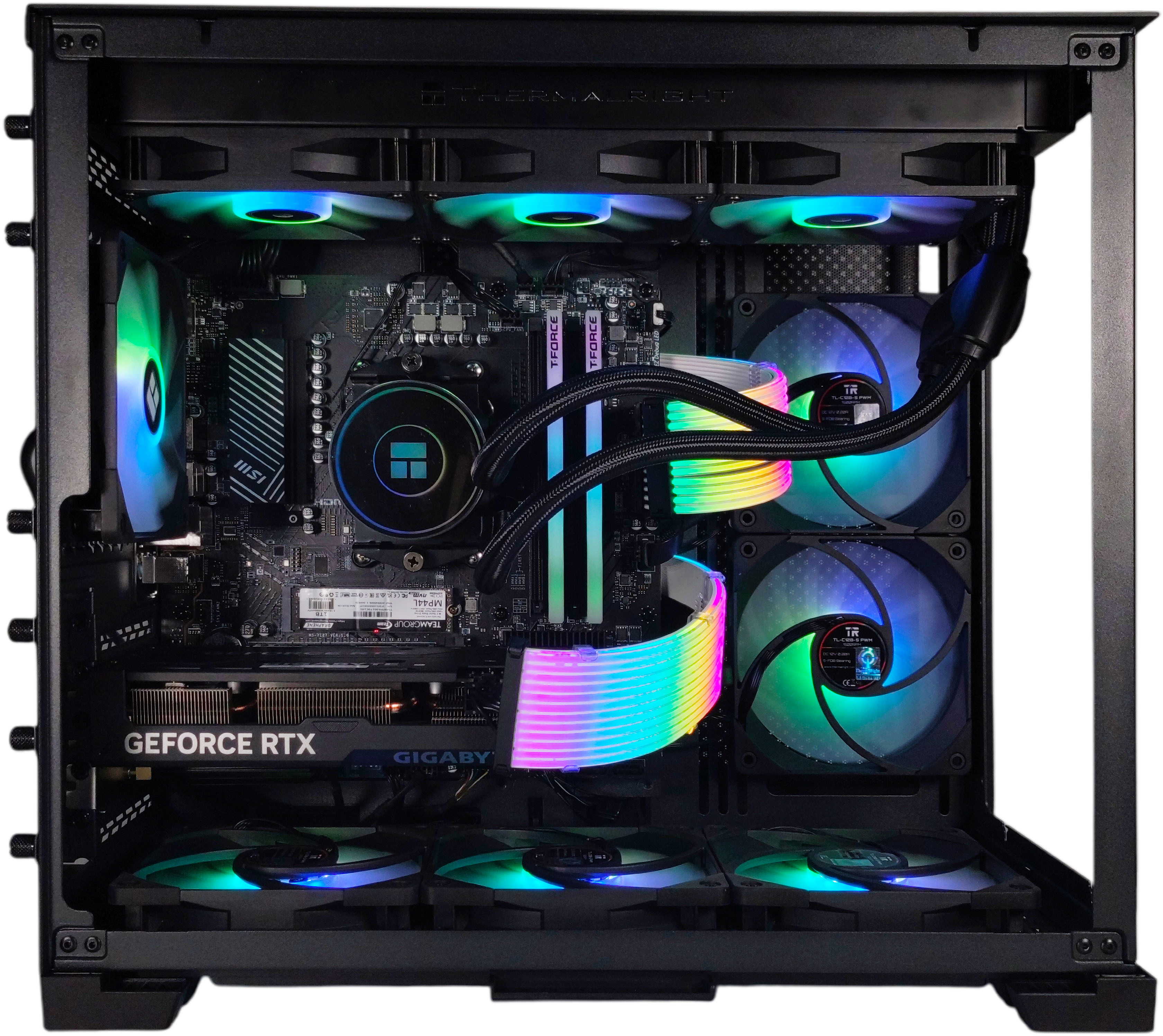 King Mod Systems - Ordenador King Mod Limited-PC Ryzen 7 7700X 32GB DDR5 1TB RTX 4060 Ti 16GB WiFi W11