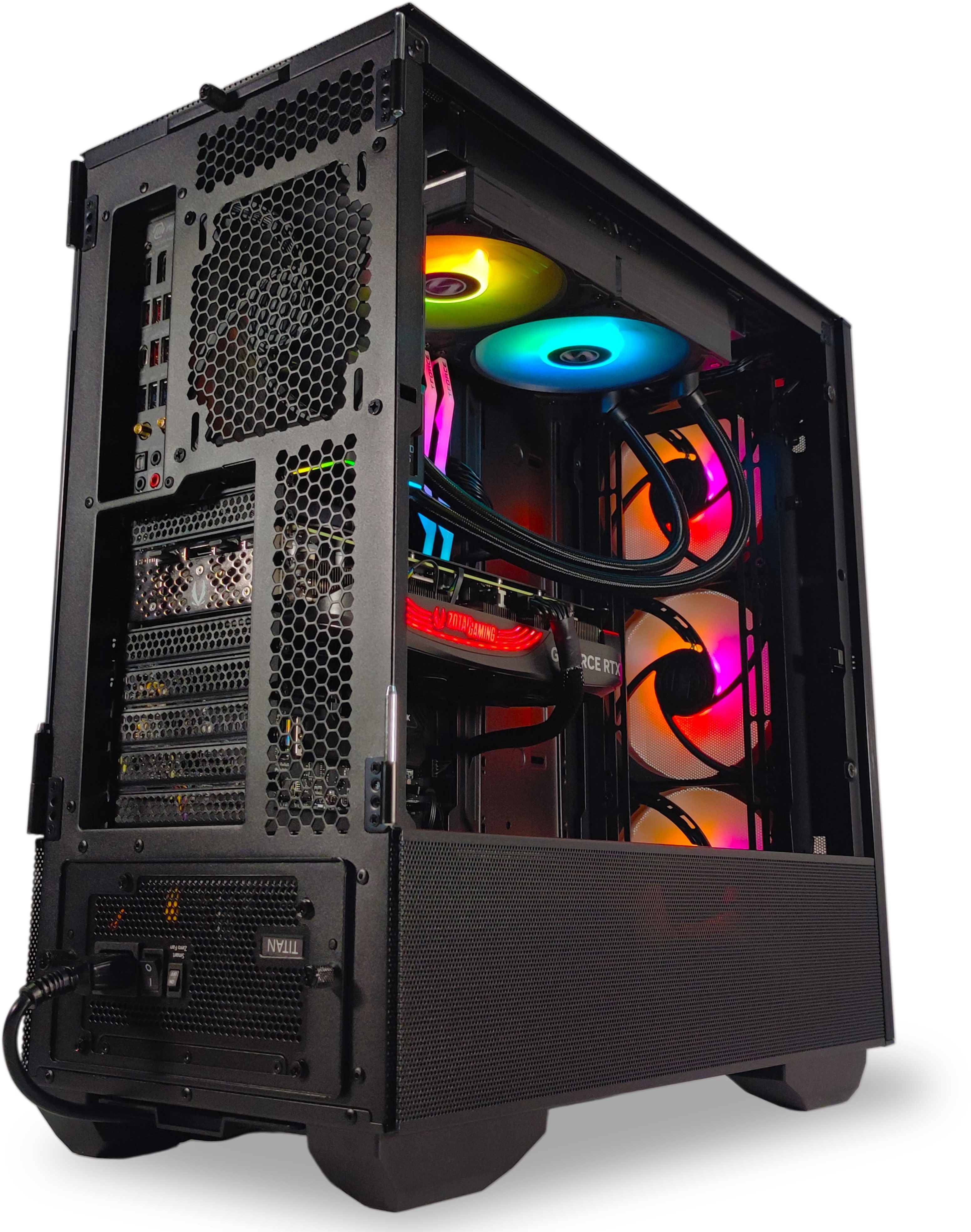 King Mod Systems - Ordenador King Mod Limited-PC Ryzen 7 9700X 32GB DDR5 1TB RTX 4070 Ti SUPER WiFi W11