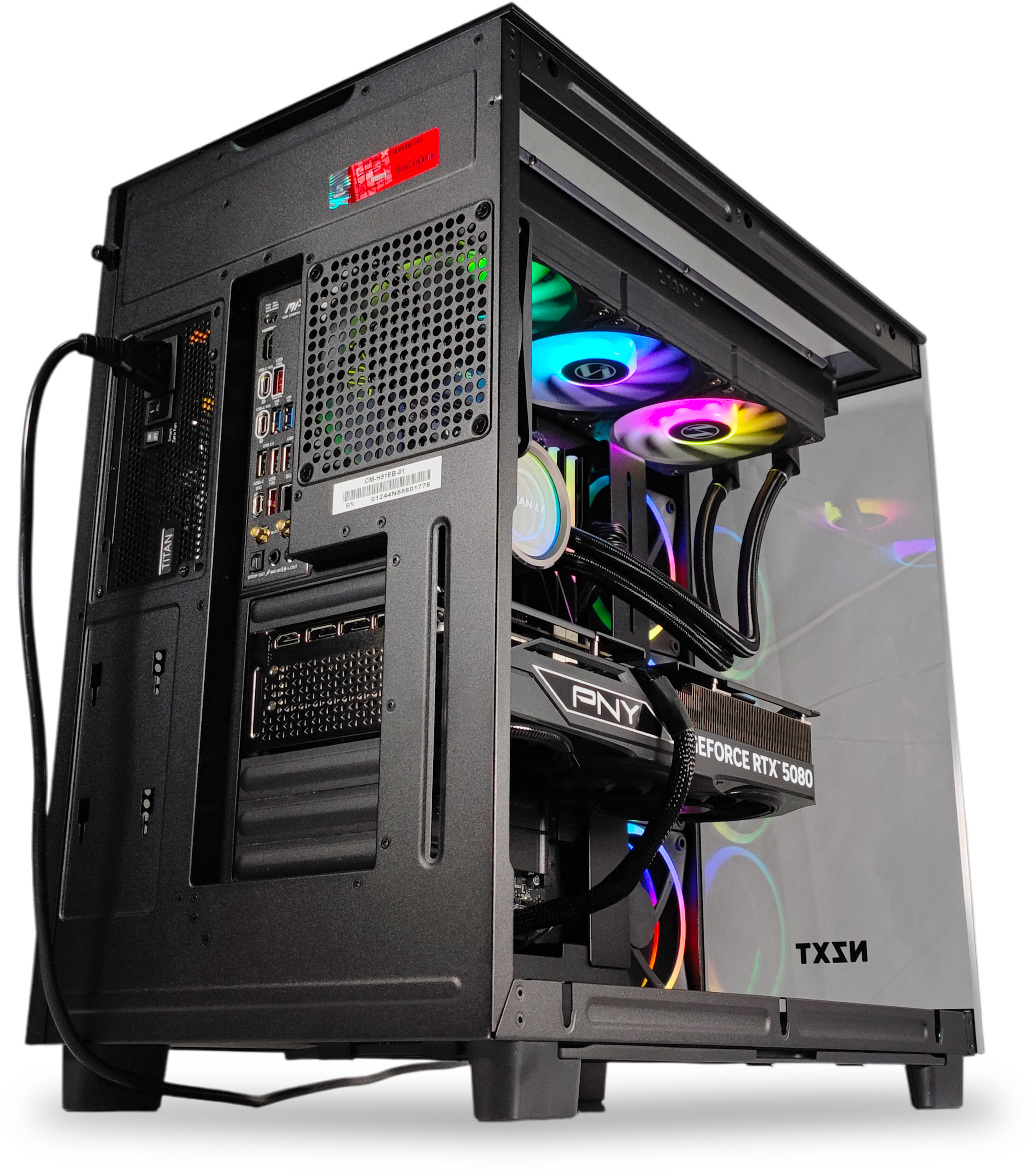 King Mod Systems - Ordenador King Mod Limited-PC Ryzen 7 9800X3D 64GB DDR5 1TB RTX 5080 WiFi W11