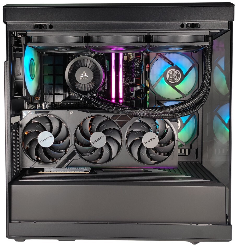 King Mod Systems - Ordenador King Mod Limited-PC Ryzen 7 9800X3D 64GB DDR5 2TB RTX 4080 SUPER WiFi W11