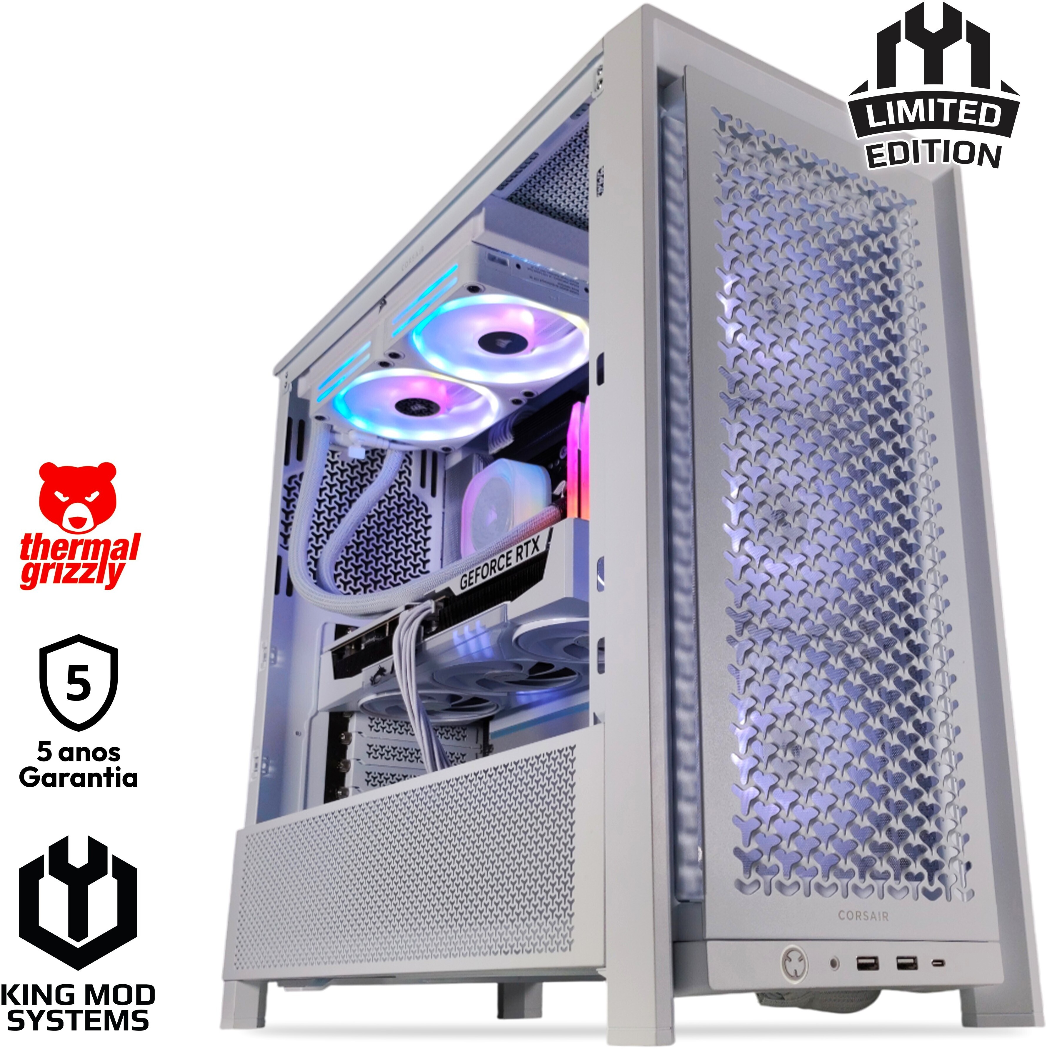Ordenador King Mod Limited-PC Ryzen 7 9800X3D 32GB DDR5 2TB RTX 5080 WiFi W11 V3