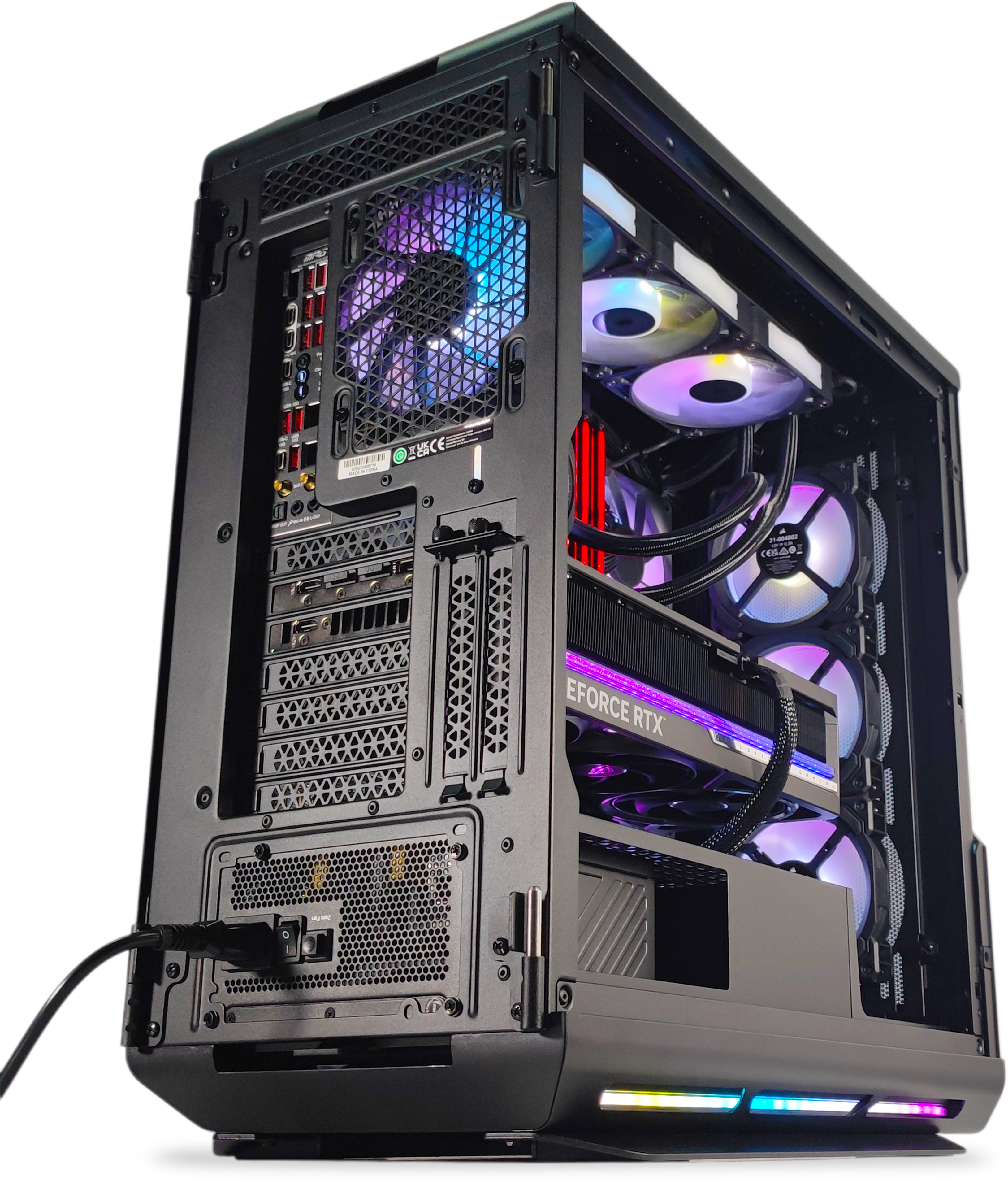 King Mod Systems - Ordenador King Mod Limited-PC Ryzen 9 9950X3D 64GB DDR5 2TB RTX 5080 WiFi W11