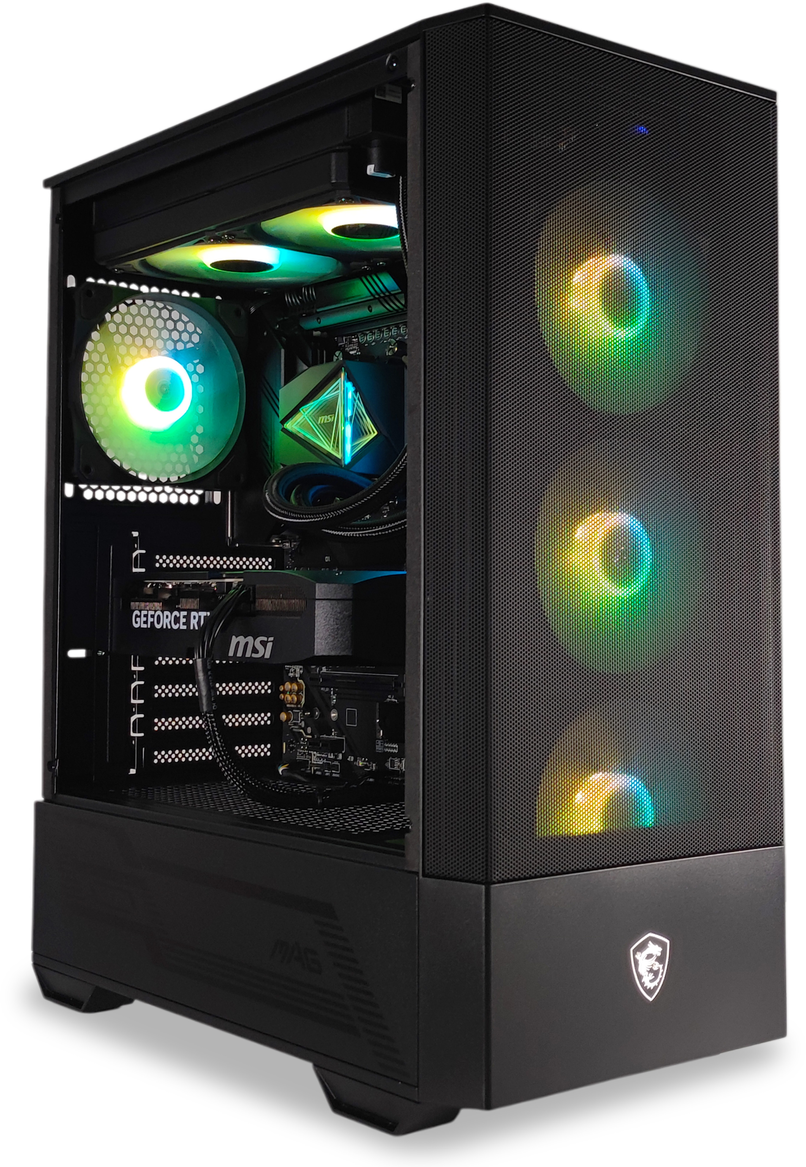 King Mod Systems - Ordenador King Mod Gamer-PC Powered by MSI Ryzen 7 7800X3D 32GB DDR5 1TB RTX 5070 WiFi W11