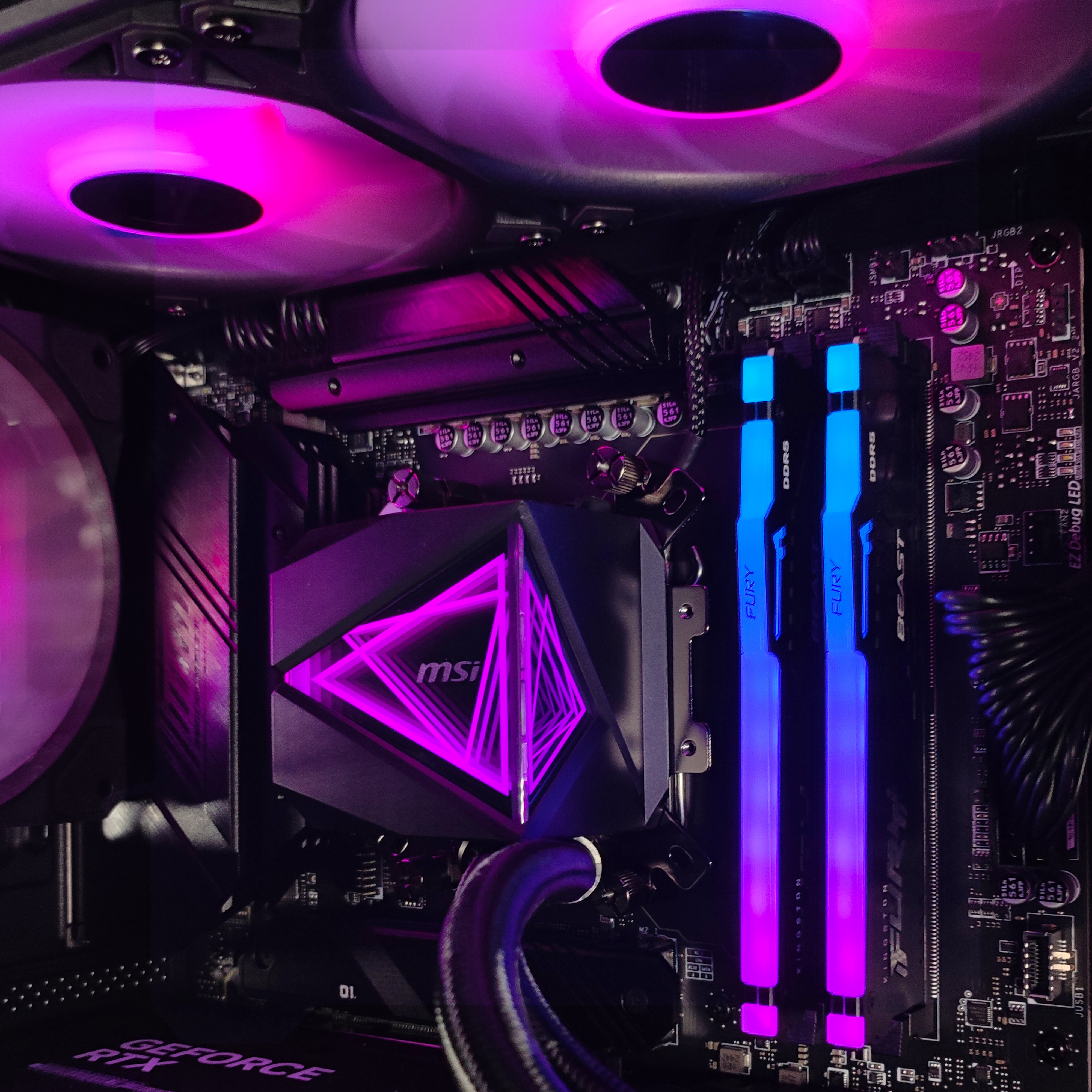 King Mod Systems - Ordenador King Mod Gamer-PC Powered by MSI Ryzen 7 7800X3D 32GB DDR5 1TB RTX 5070 WiFi W11