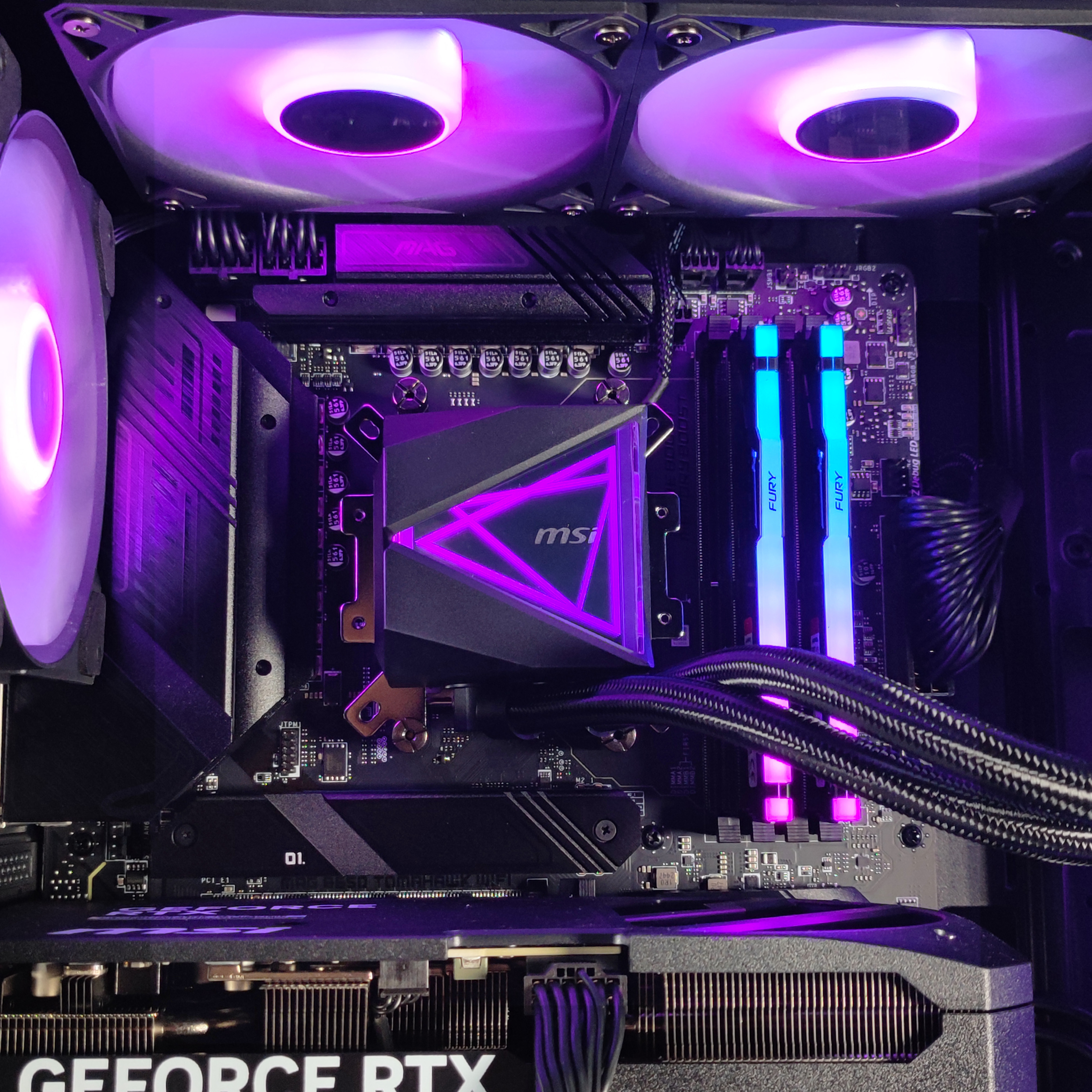 King Mod Systems - Ordenador King Mod Gamer-PC Powered by MSI Ryzen 7 7800X3D 32GB DDR5 1TB RTX 5070 WiFi W11