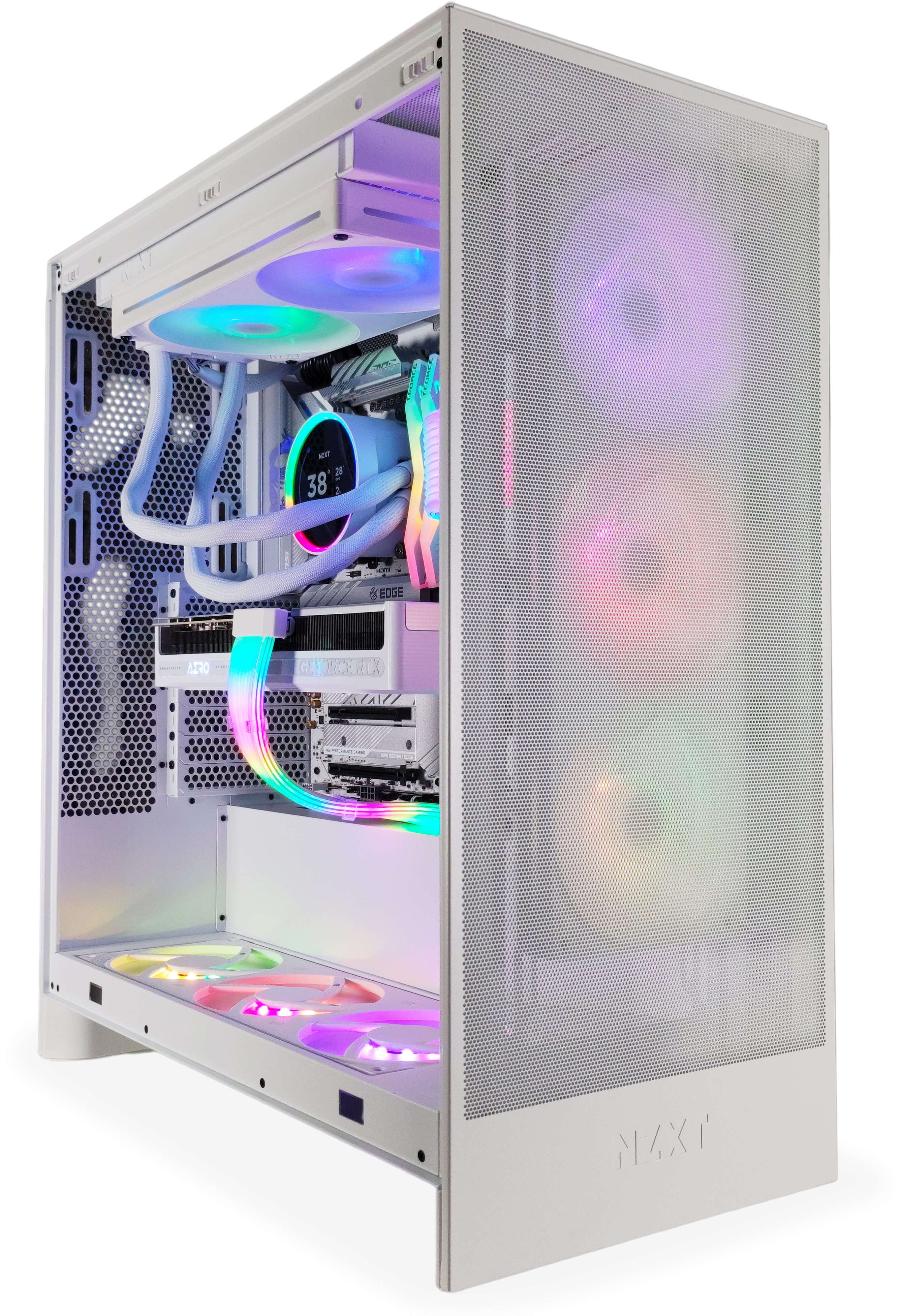 King Mod Systems - Ordenador King Mod Gamer-PC NZXT Ryzen 7 9800X3D 32GB DDR5 2TB RTX 5080 WiFi W11