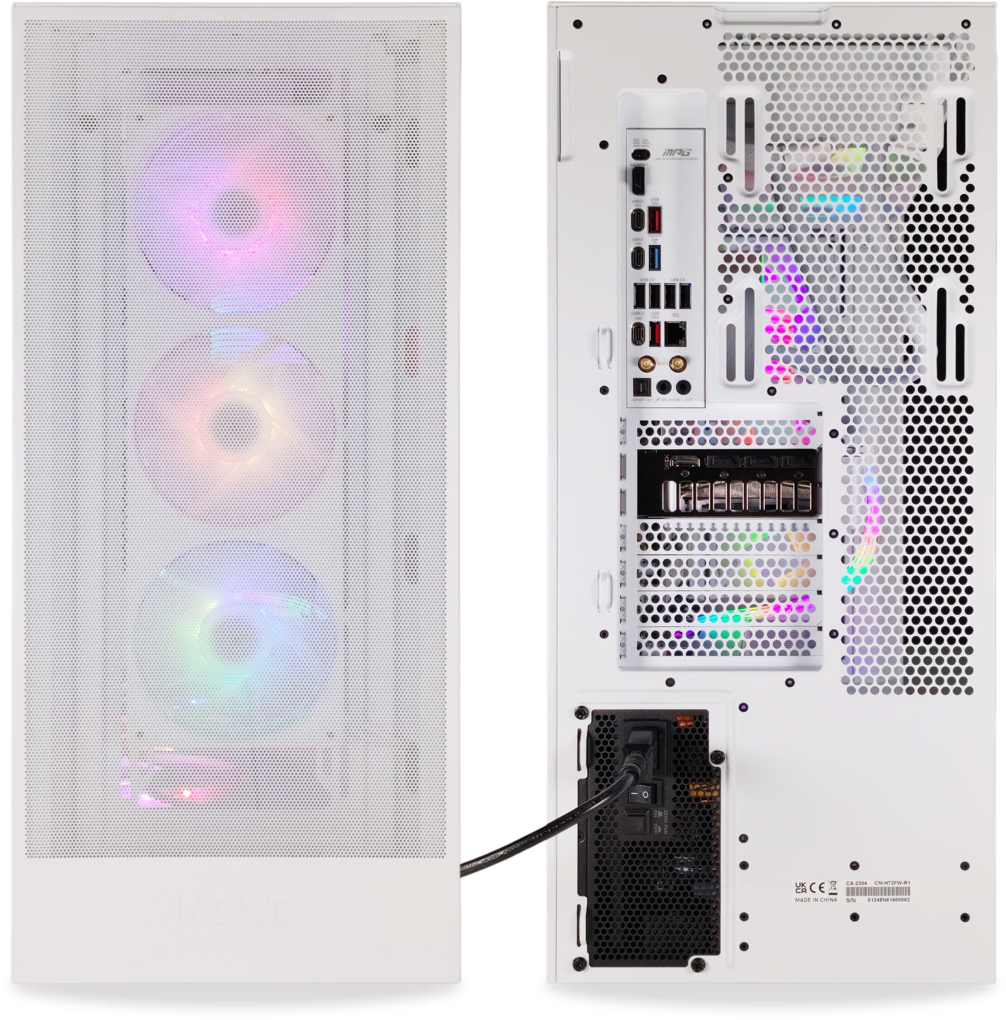 King Mod Systems - Ordenador King Mod Gamer-PC NZXT Ryzen 7 9800X3D 32GB DDR5 2TB RTX 5080 WiFi W11