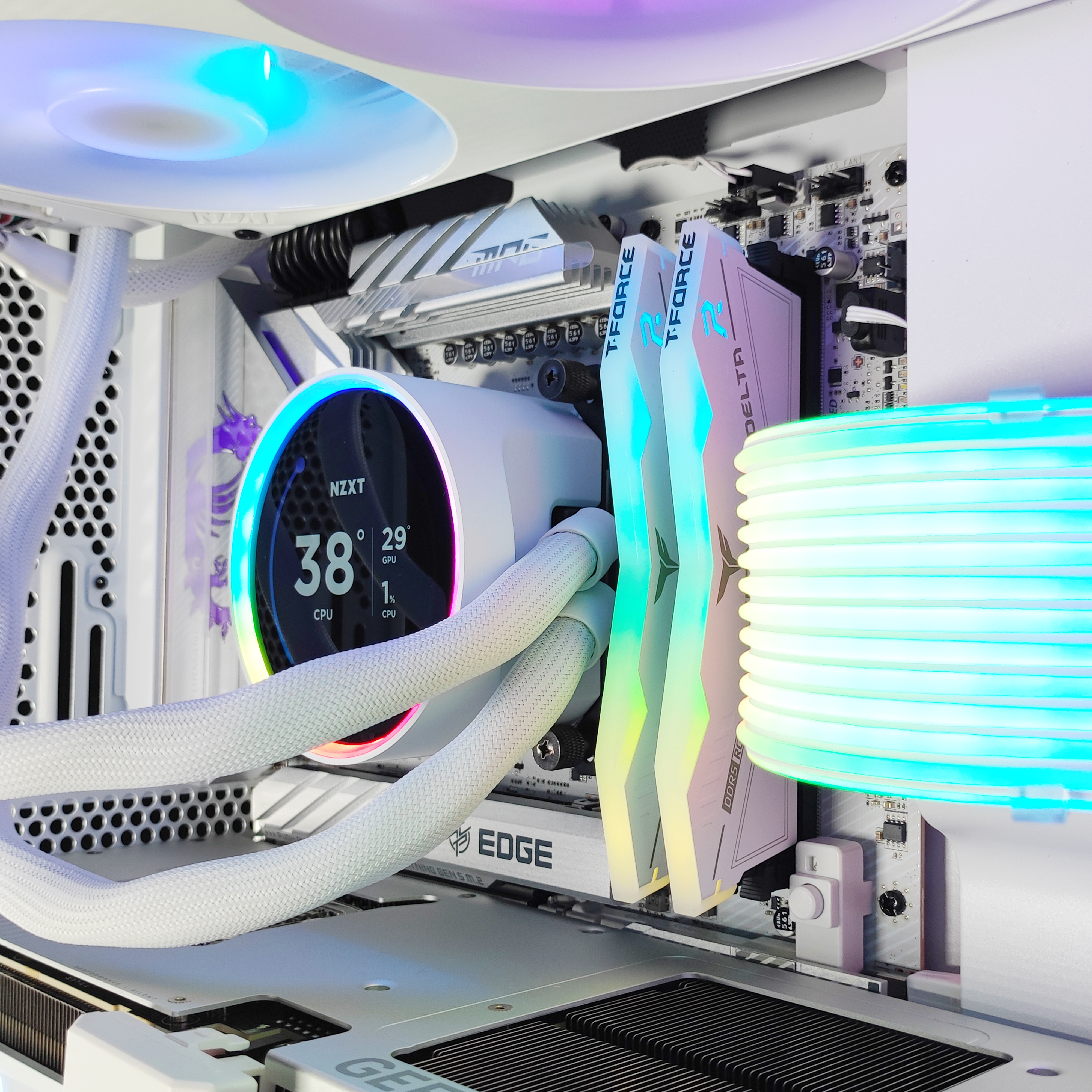 King Mod Systems - Ordenador King Mod Gamer-PC NZXT Ryzen 7 9800X3D 32GB DDR5 2TB RTX 5080 WiFi W11