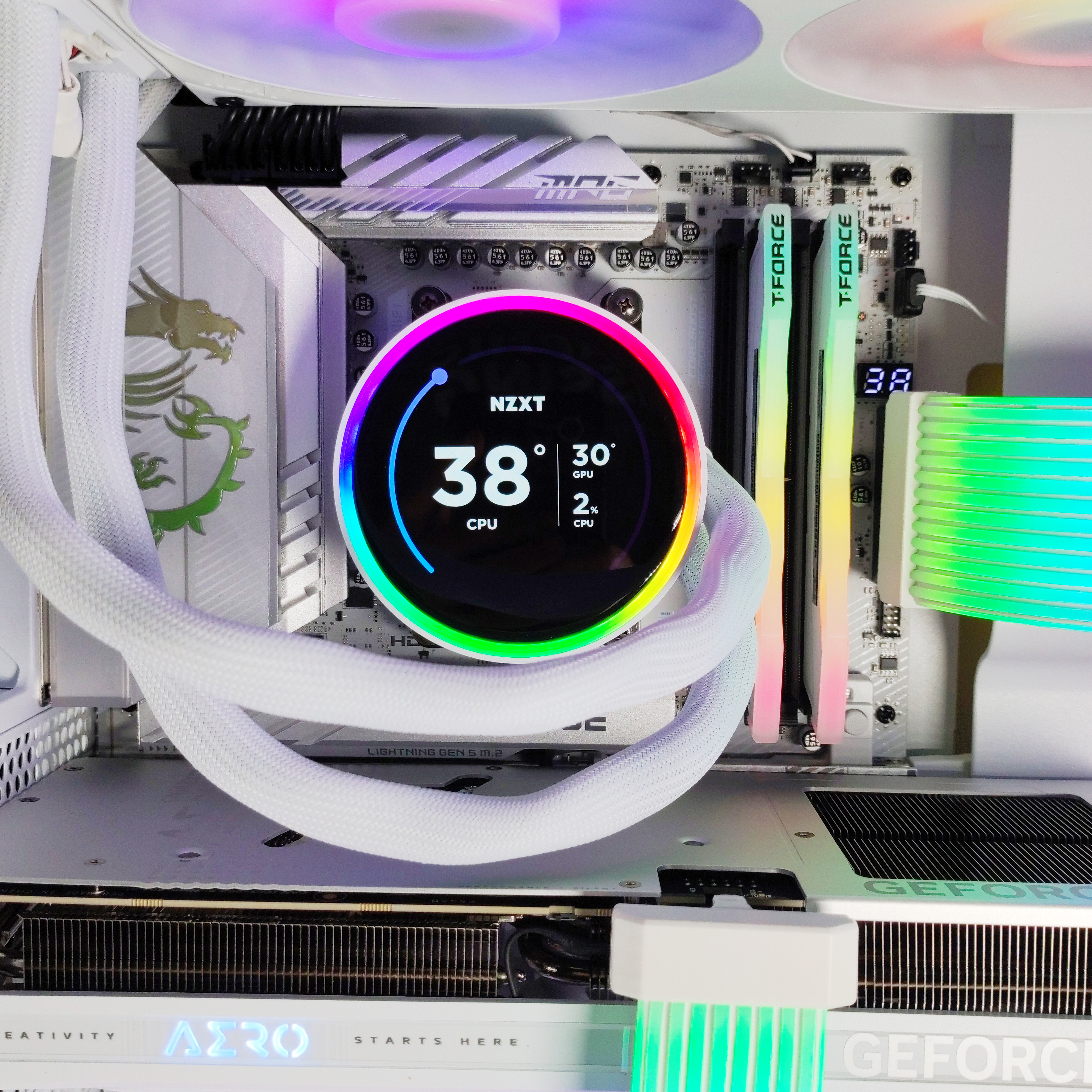King Mod Systems - Ordenador King Mod Gamer-PC NZXT Ryzen 7 9800X3D 32GB DDR5 2TB RTX 5080 WiFi W11