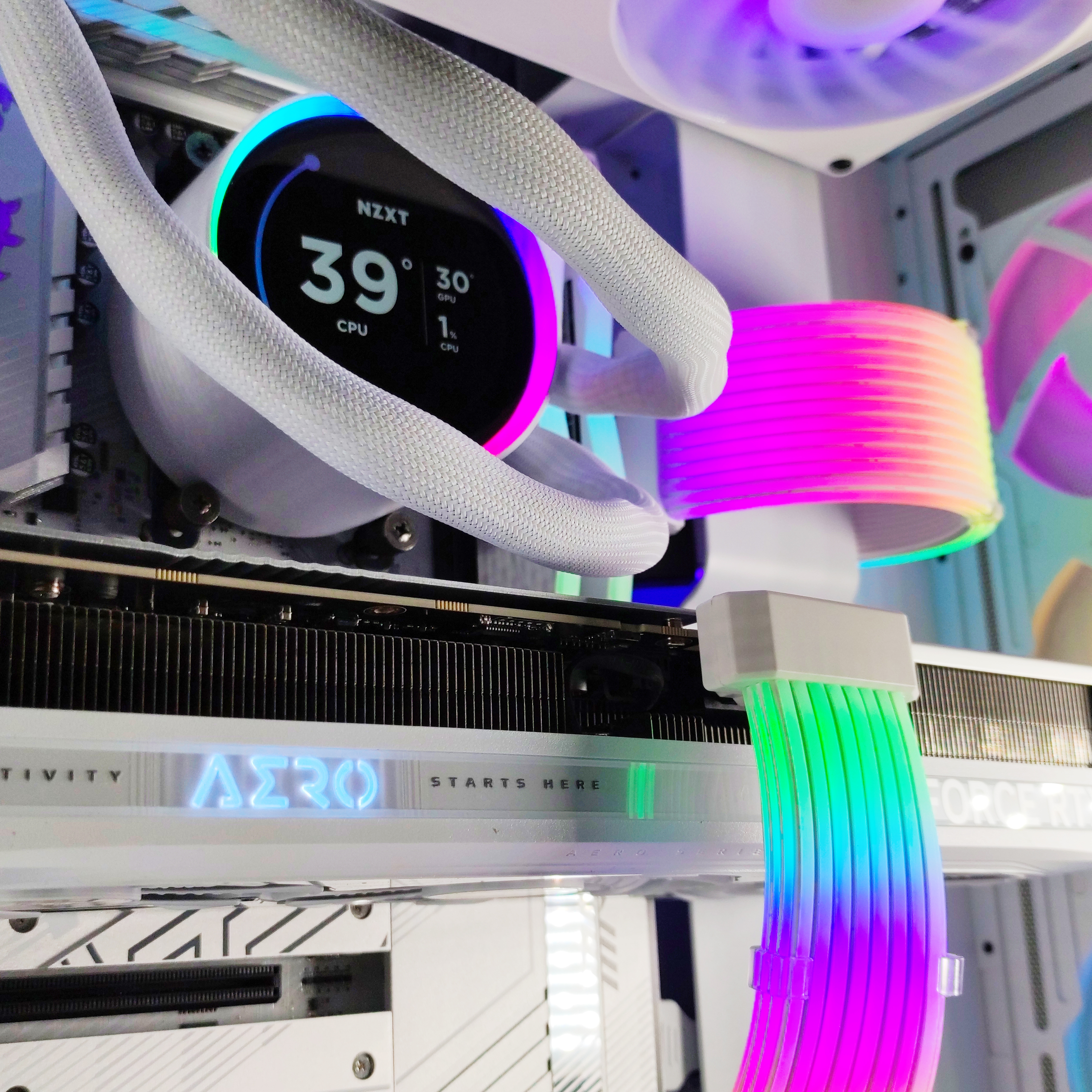 King Mod Systems - Ordenador King Mod Gamer-PC NZXT Ryzen 7 9800X3D 32GB DDR5 2TB RTX 5080 WiFi W11
