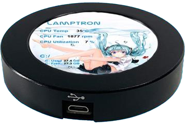 Lamptron HM021 Display für CPU Wasserkühlblöcke