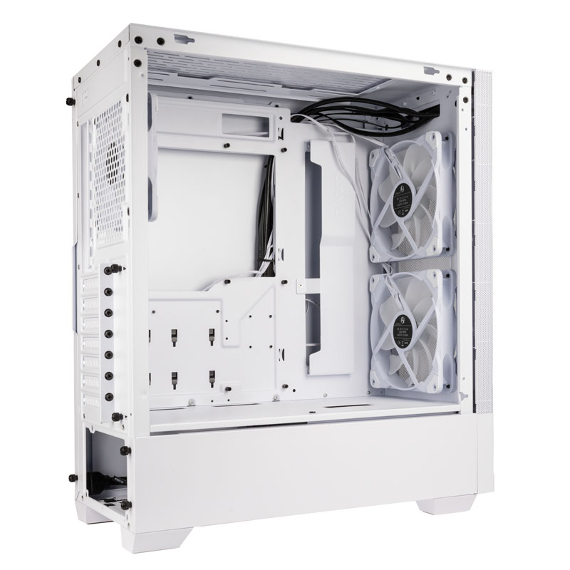 Lian Li - Caja ATX Lian Li Lancool 205 Mesh-C Blanca Vidrio Templado