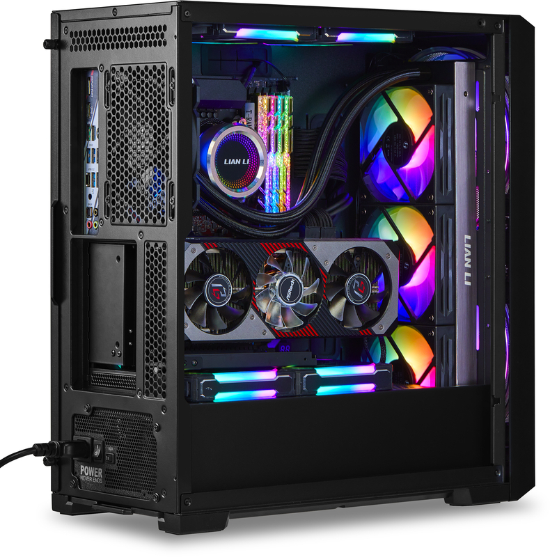 Lian Li - ** B Grade ** Caja ATX Lian Li Lancool 215 ARGB Negro Vidrio Templado