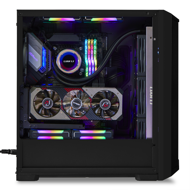 Lian Li - Caja ATX Lian Li Lancool 215 ARGB Negra Vidrio Templado