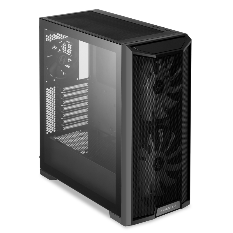 Lian Li - Caja ATX Lian Li Lancool 215 ARGB Negra Vidrio Templado