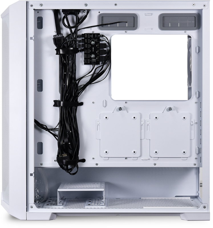 Lian Li - Caja ATX Lian Li Lancool 215 ARGB Blanca Vidrio Templado