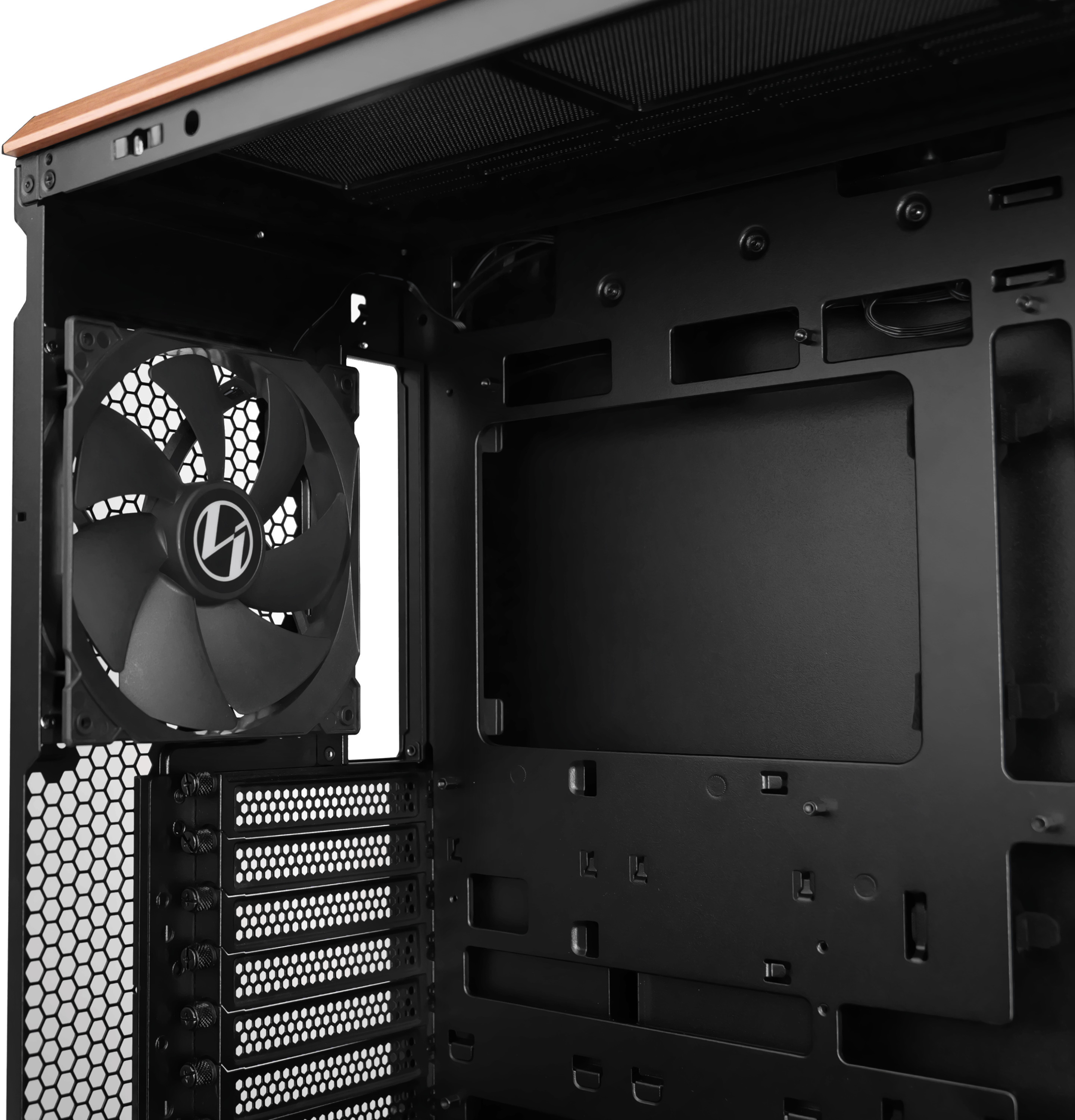 Lian Li - Caja ATX Lian Li Lancool 217 Negra Vidrio Templado