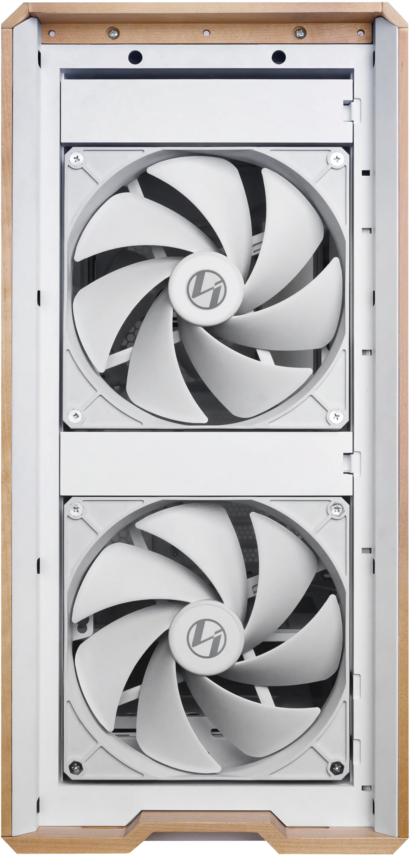 Lian Li - Caja ATX Lian Li Lancool 217 Blanca Vidrio Templado