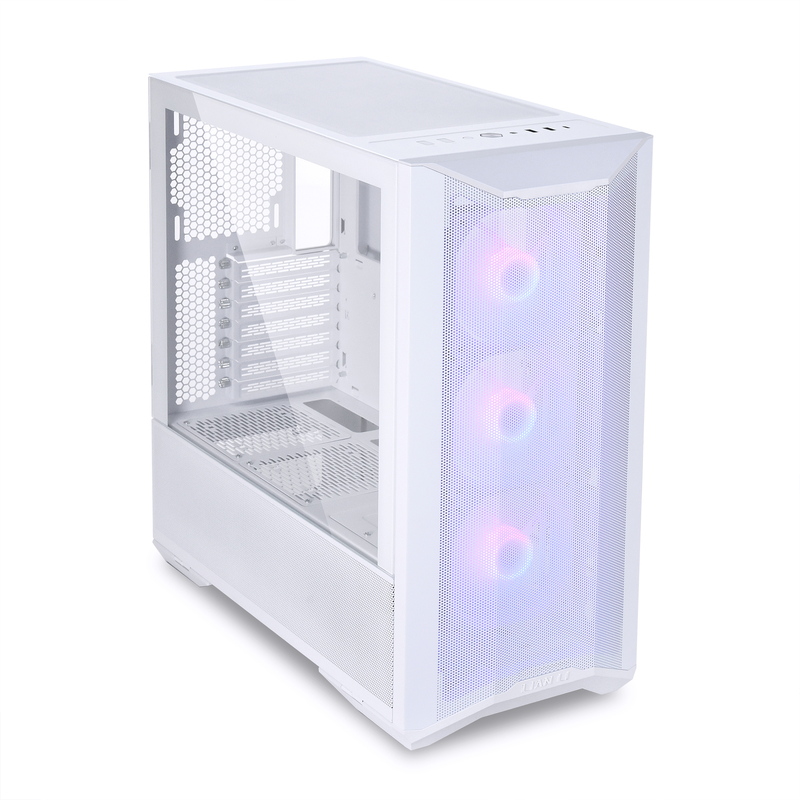 Lian Li - Caja ATX Lian Li Lancool II Mesh C RGB Snow Edition Blanca Vidrio Templado