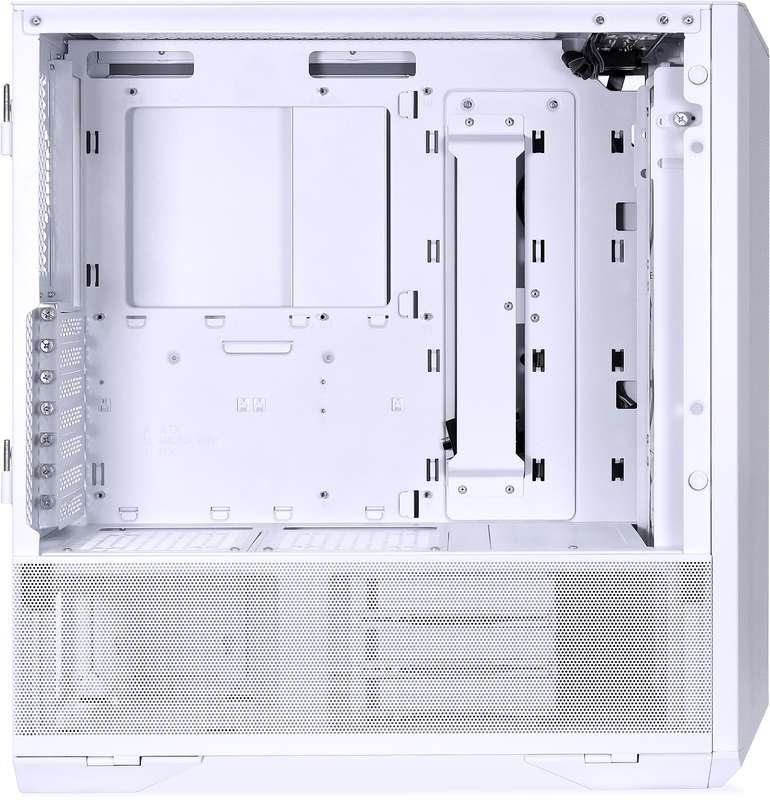 Lian Li - Caja ATX Lian Li Lancool II Mesh C RGB Snow Edition Blanca Vidrio Templado