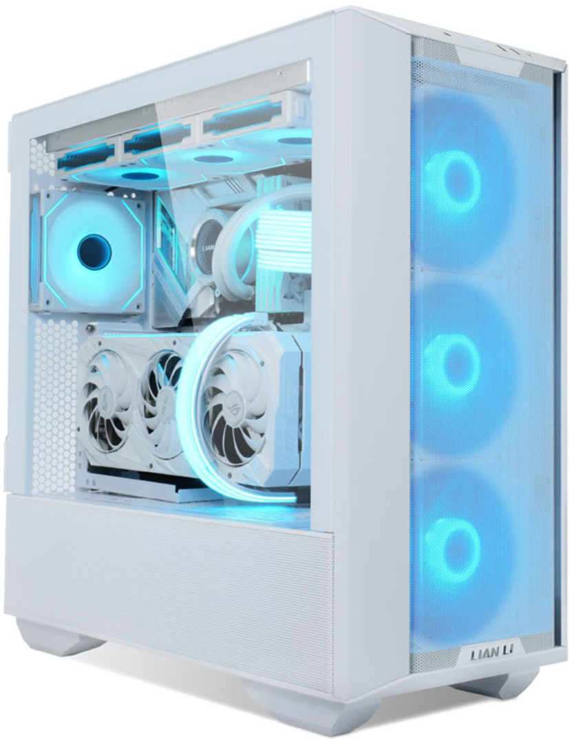 Lian Li - Caja ATX Lian Li Lancool III Blanca RGB Vidrio Templado