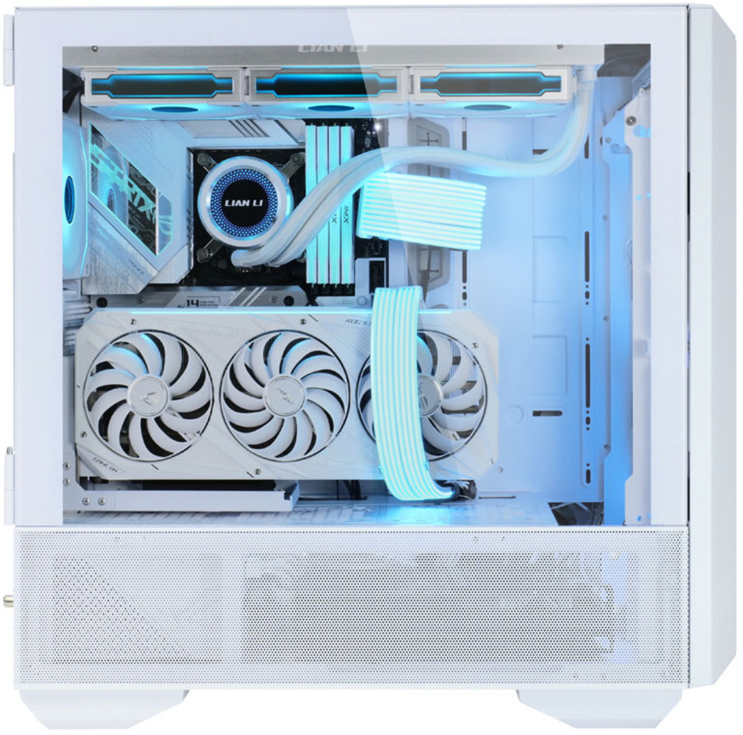 Lian Li - Caja ATX Lian Li Lancool III Blanca RGB Vidrio Templado