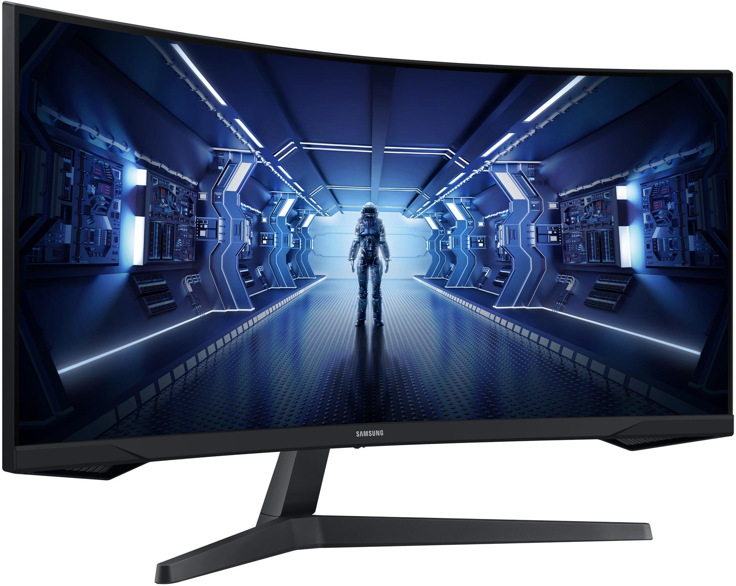 Samsung - Monitor Curvo Samsung Odyssey G5 34" G5 VA UWQHD 165Hz 1ms FreeSync