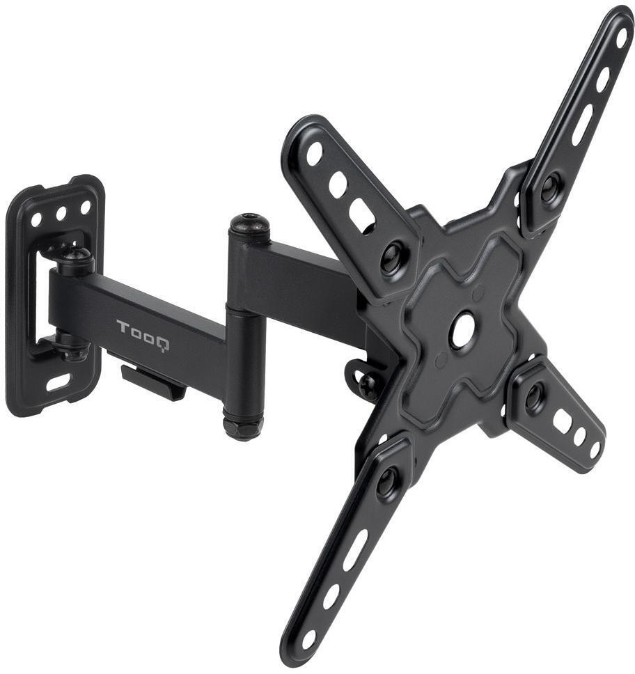 Soporte de Pared Tooq Tilt e Giratónrio 13" a 43" 66-274 mm Max. 20kg Negro