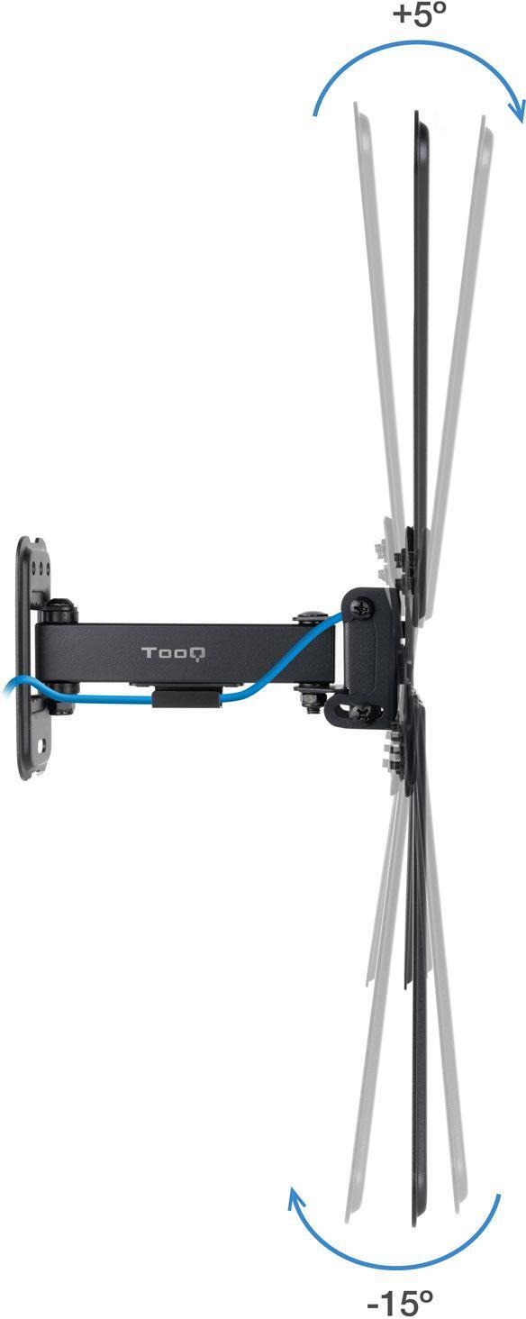 Tooq - Soporte de Pared Tooq Tilt e Giratónrio 13" a 55" 67-199 mm Max. 25kg Negro