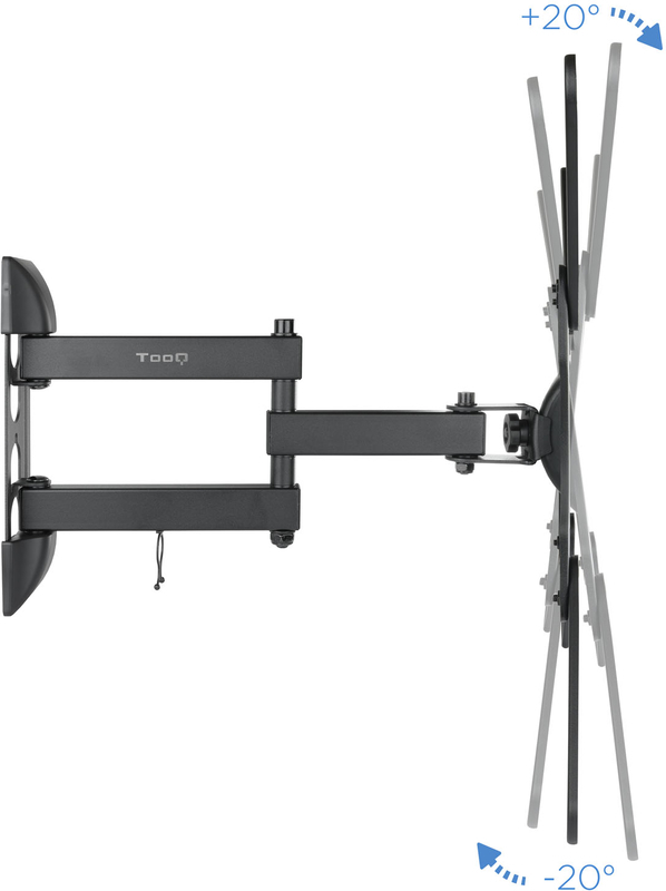 Tooq - Soporte de Pared Tooq 23" a 55" Max. 30kg Negro