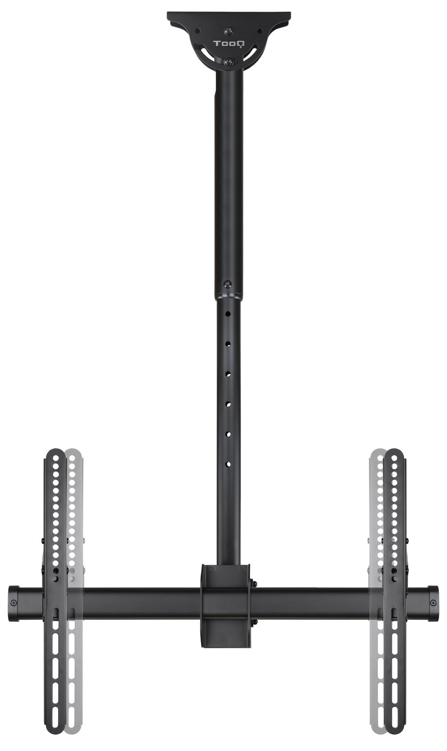 Tooq - Soporte de Techo Tooq Tilt GiRatónrio e Extensível 37" a 70" Max. 50kg Negro