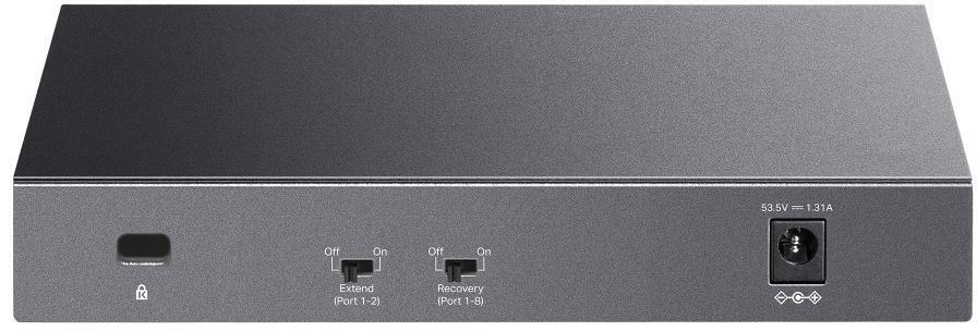 TP-Link - Switch TP-Link LS108GP 8 Portas LiteWave Gigabit Desktop PoE+