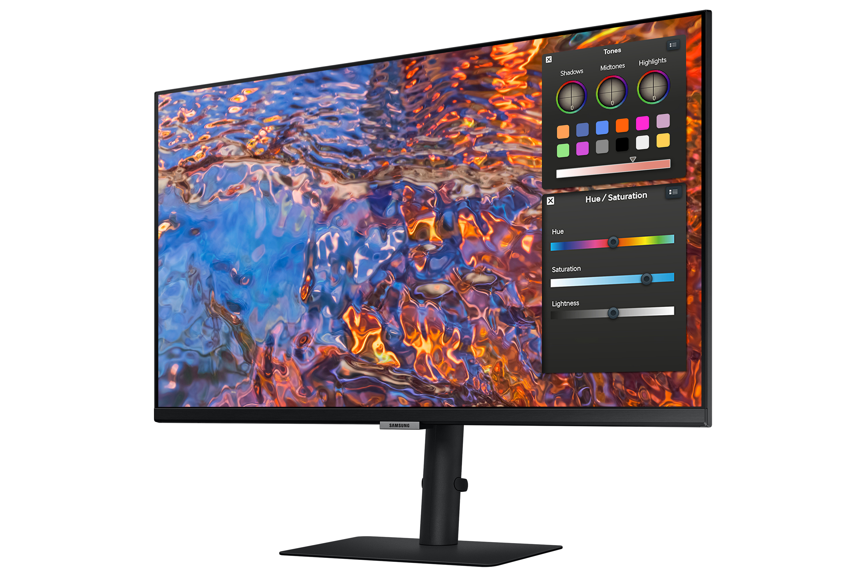 Samsung - Monitor Samsung 27" S80PB IPS 4K 60Hz 5ms Flicker Free HDR400