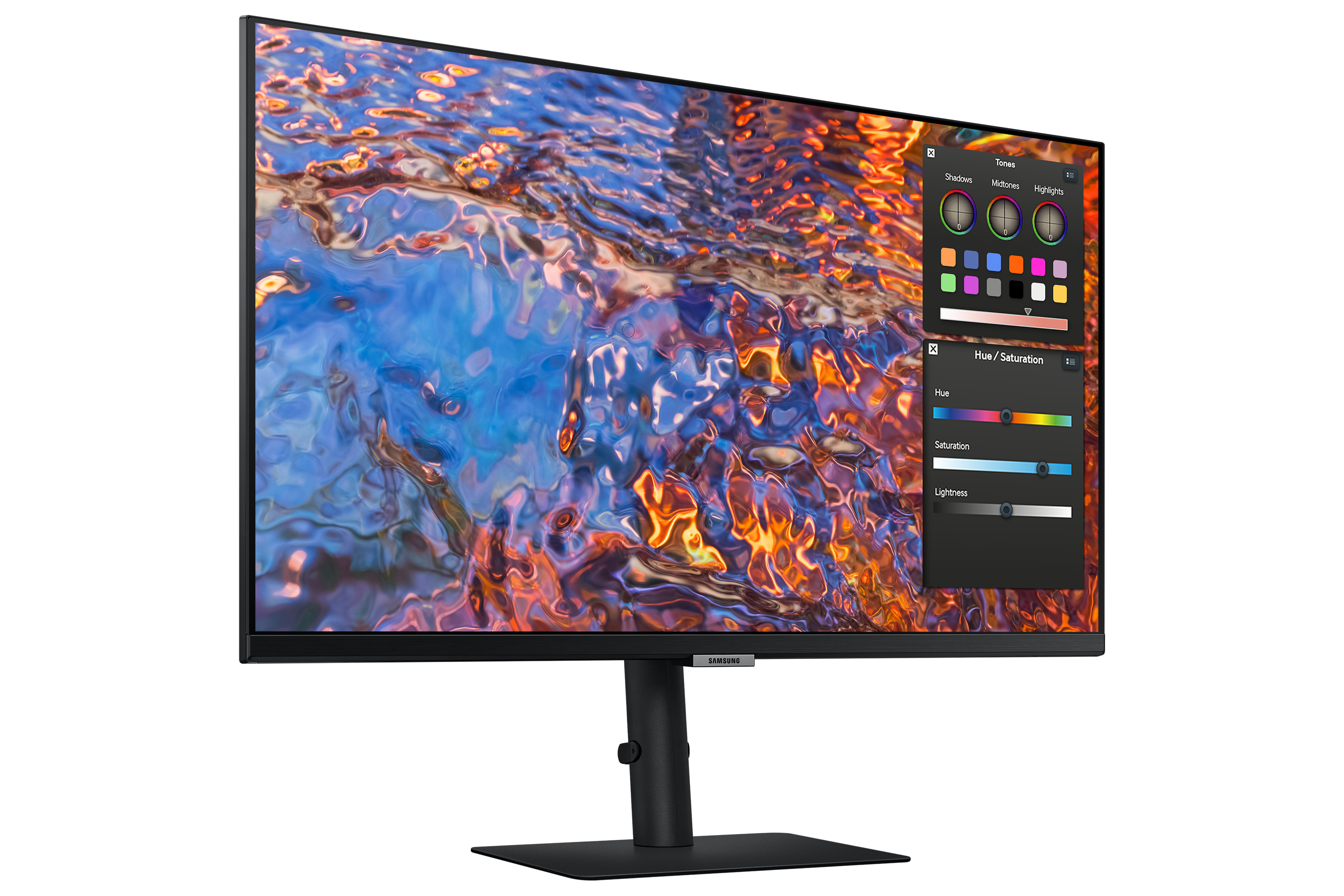 Samsung - Monitor Samsung 27" S80PB IPS 4K 60Hz 5ms Flicker Free HDR400