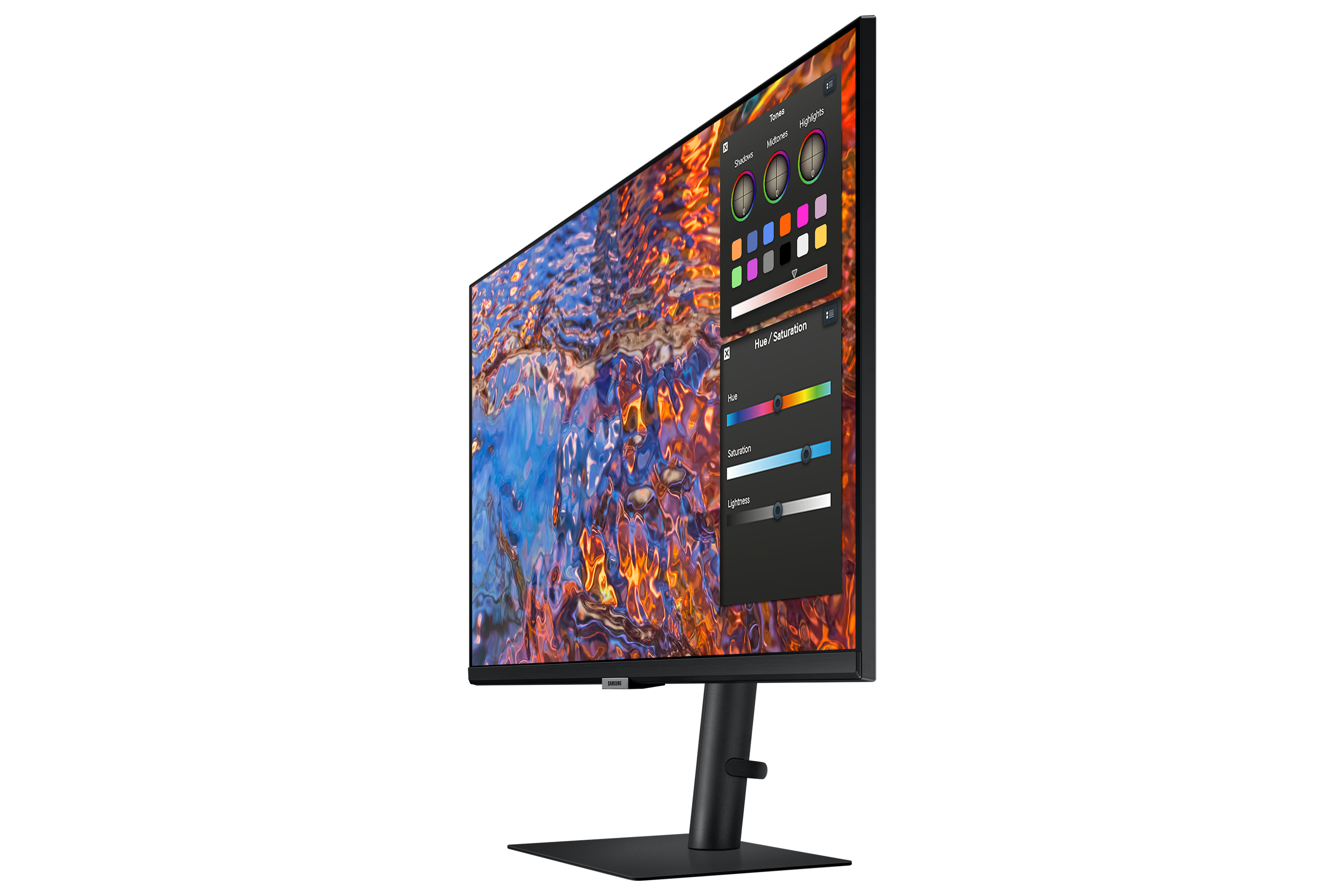 Samsung - Monitor Samsung 27" S80PB IPS 4K 60Hz 5ms Flicker Free HDR400