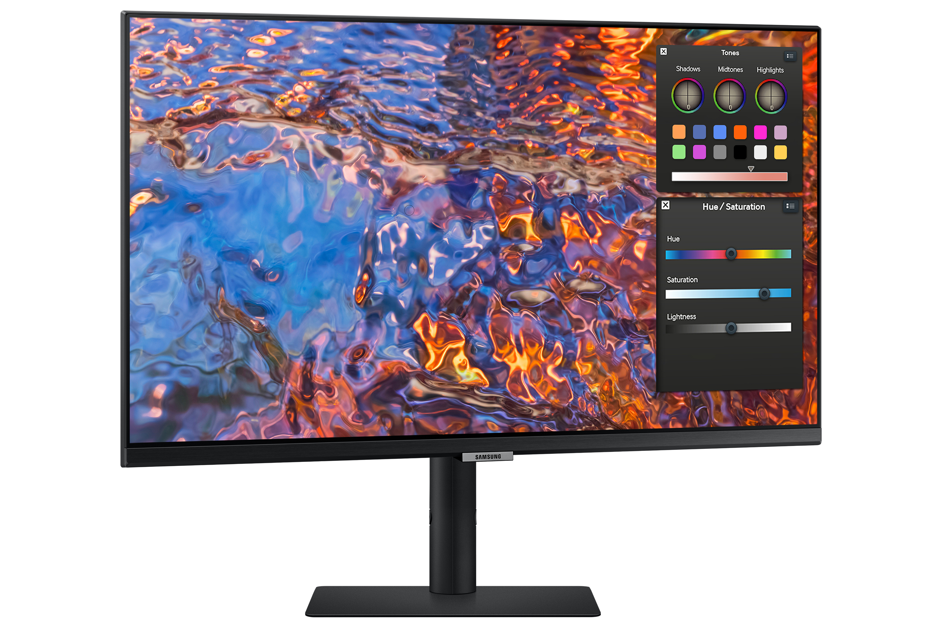 Samsung - Monitor Samsung 27" S80PB IPS 4K 60Hz 5ms Flicker Free HDR400