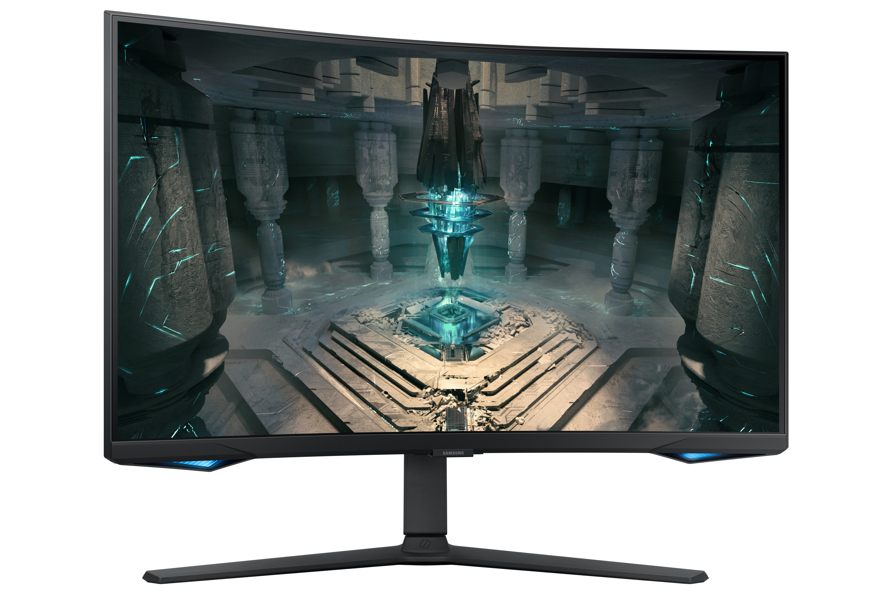 Samsung - Monitor Curvo Samsung Odyssey 32" G6 G65B VA WQHD 240Hz 1ms FreeSync Premium Pro