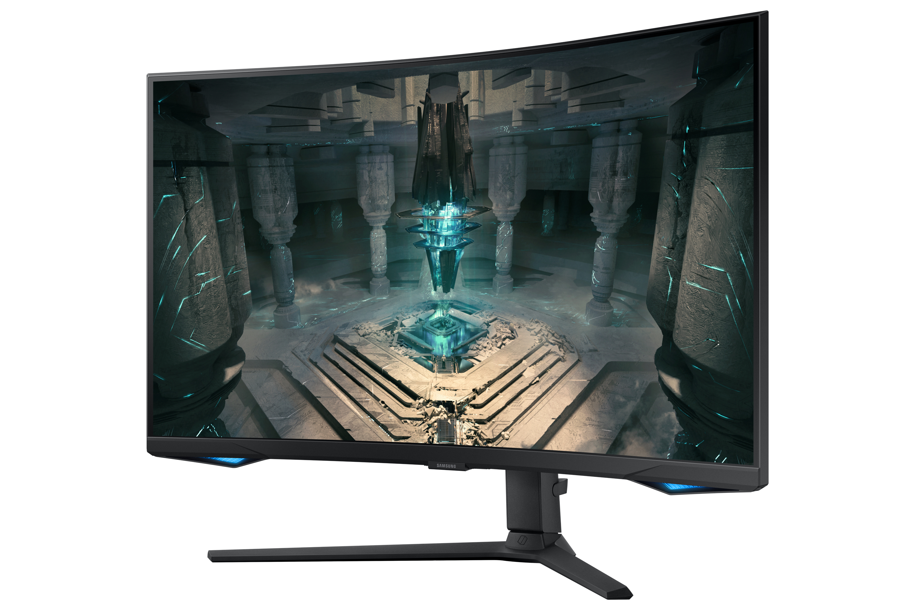 Samsung - Monitor Curvo Samsung Odyssey 32" G6 G65B VA WQHD 240Hz 1ms FreeSync Premium Pro