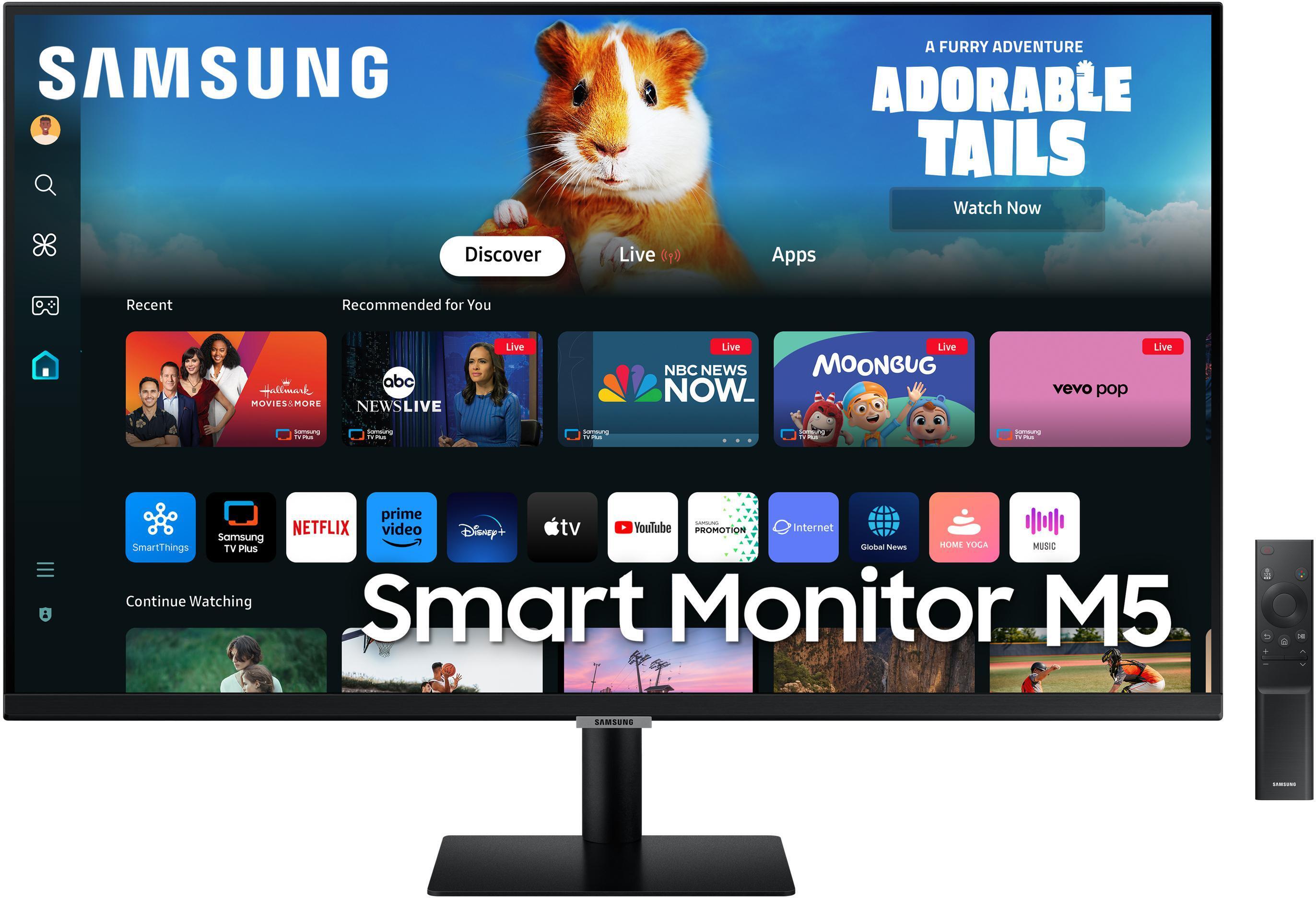 Picture of Picture of Monitor Samsung Smart M5 32" Full HD VA / 4ms / HDMI / WIRELESS C/ COMANDO