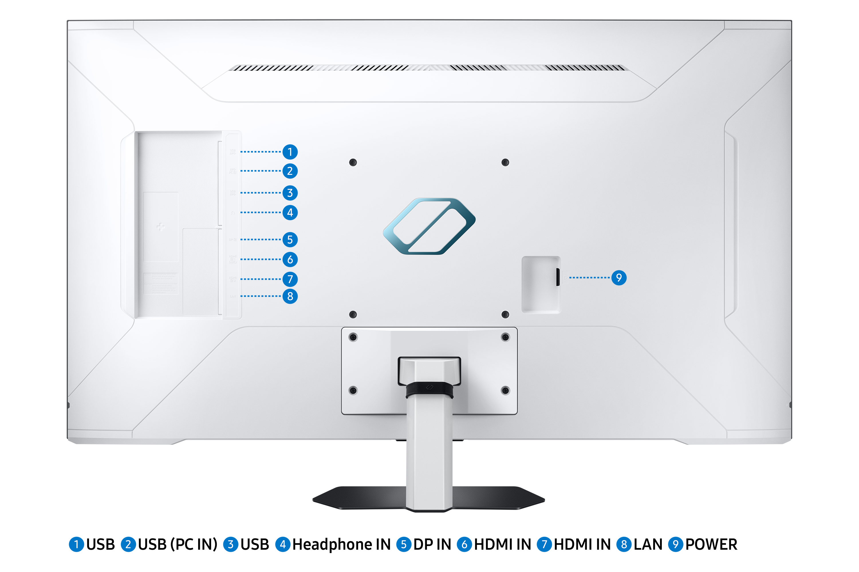 Samsung - Monitor Samsung Odyssey Neo G7 43" G70NC VA 4K 144Hz 1ms FreeSync Premium Pro