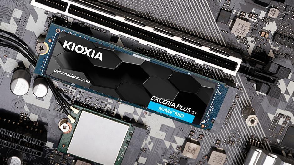 Kioxia - SSD Kioxia Exceria Plus G3 1TB M.2 NVMe Gen 4.0x4 (3900/5000MB/s)