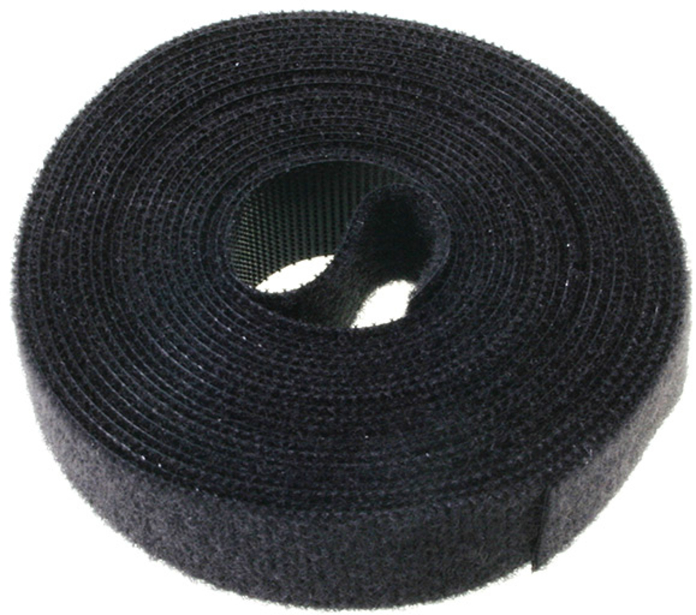 Label the Cable - Cinta de Velcro LTC Roll Negro 3 Metros