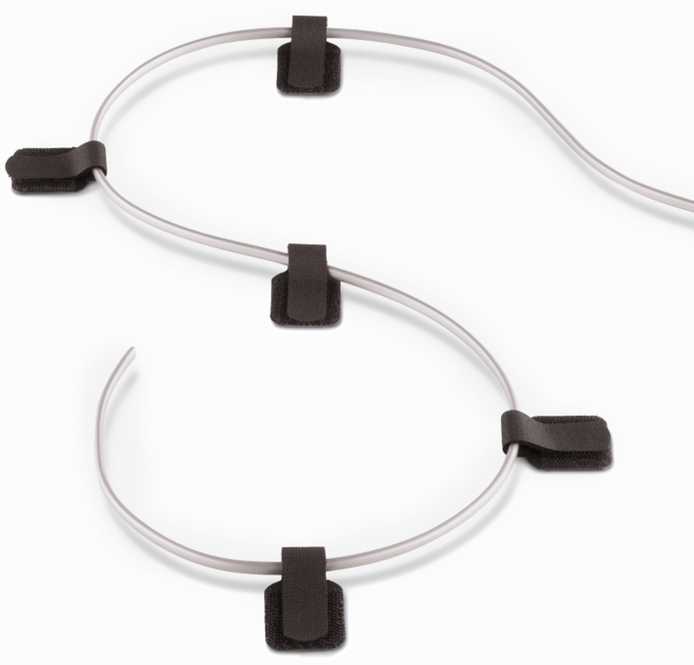 Label the Cable - Abrazaderas de Pared LTC Wall Negro (Pack 10)