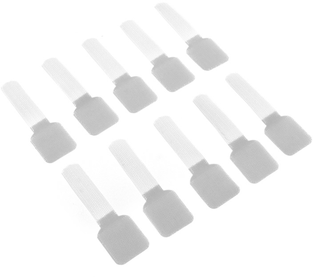 Label the Cable - Abrazaderas de Pared LTC Wall Blanco (Pack 10)