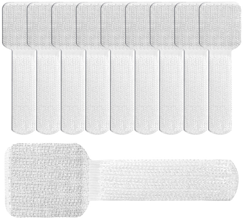 Label the Cable - Abrazaderas de Pared LTC Wall Blanco (Pack 10)