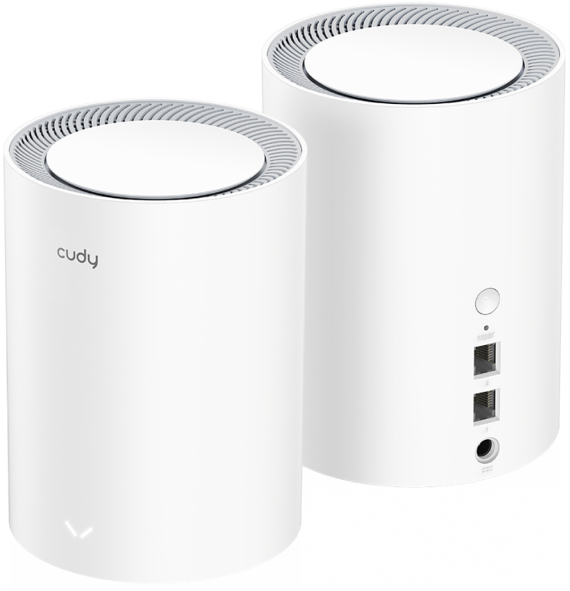 Cudy - Sistemas WiFi Mesh Cudy M1800 AX1800 Dual-Band WiFi 6 Gigabit (Pack 3)