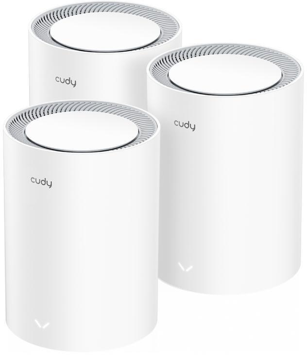 Cudy - Sistemas WiFi Mesh Cudy M3000 AX3000 Wi-Fi 6 Mesh  2.5G (Pack 3)