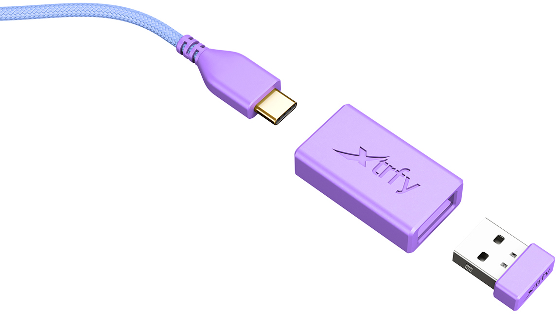 Cherry Xtrfy - Ratón Gaming Cherry Xtrfy M8 Wireless Purple