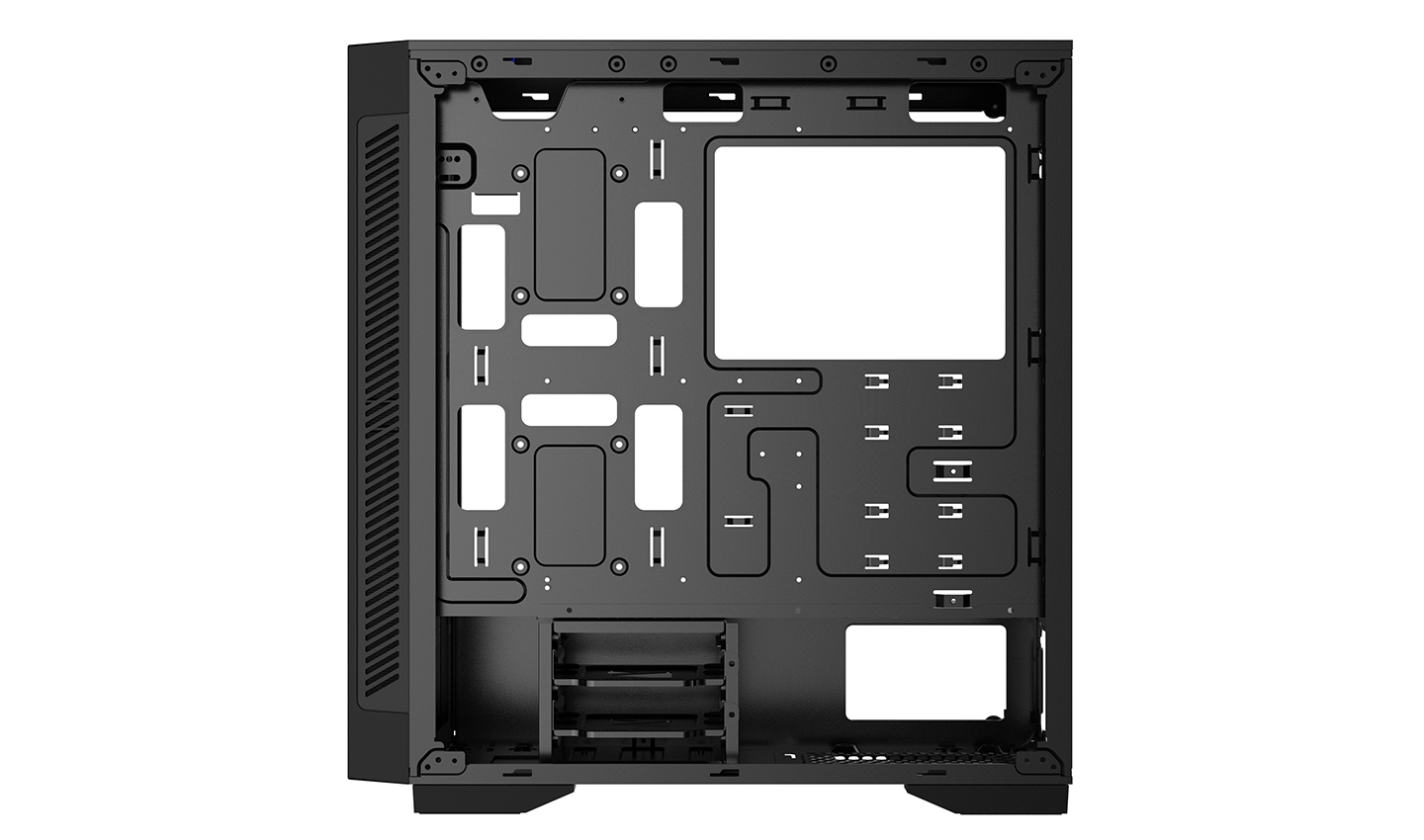 Deepcool - Torre E-ATX Deepcool MATREXX 55 V3 ADD-RGB 3F Negro Cristal Templado